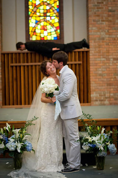 <div class="caption-credit">Photo by: awhiteghost on Imgur</div><div class="caption-title">You May Kiss The Bride</div><p> It's safe to assume that this planking pastor is on board with the wedding. </p> <p> <i>Have a photobomb of your own that you'd like to share? Upload your pic to</i> <i><span>BG's Facebook page</span> or</i><i><span>submit it to us via Instagram</span> (be sure to include the hashtag #bgphotobombs) and we may add it to our list!</i> </p>