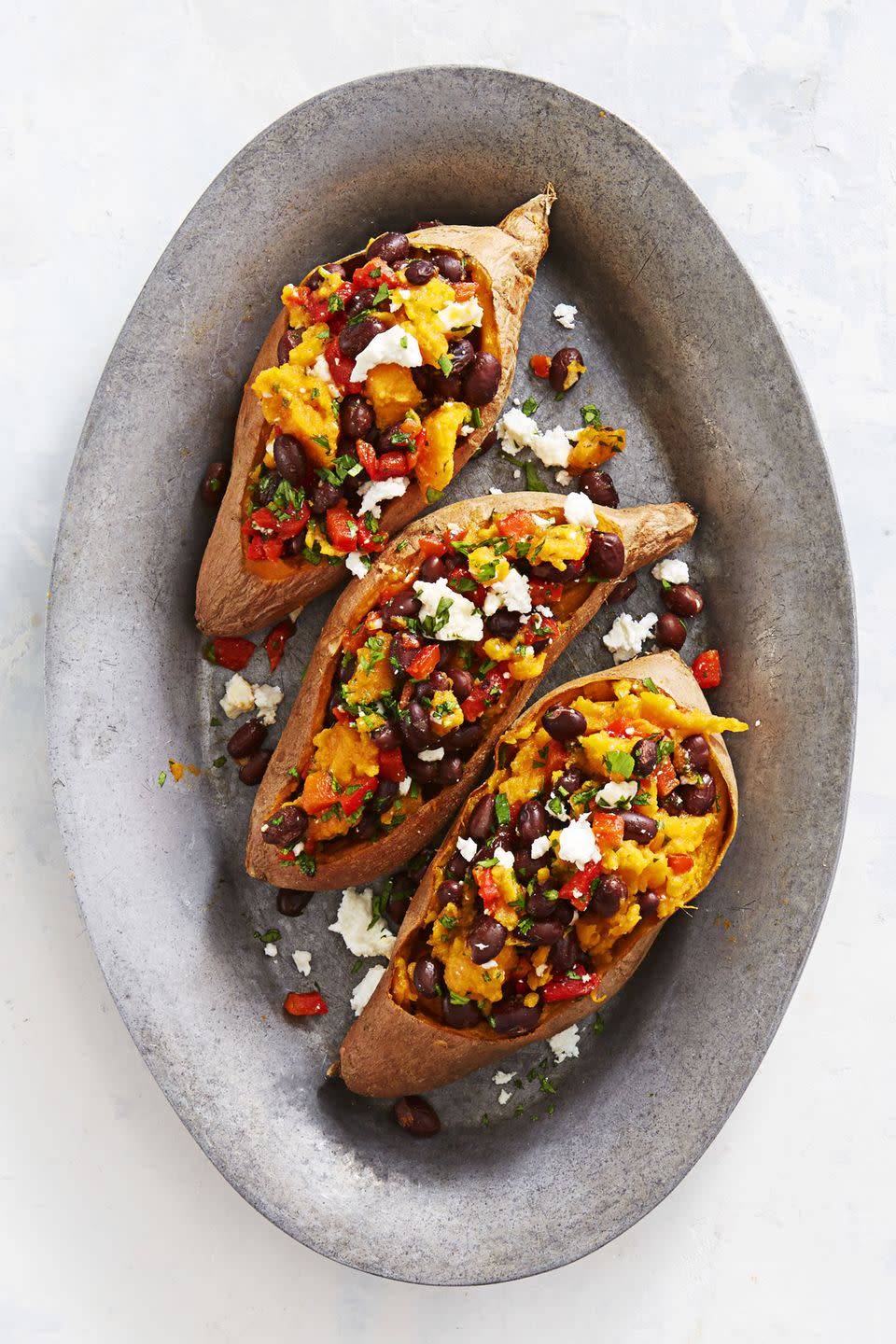 Loaded Sweet Potatoes