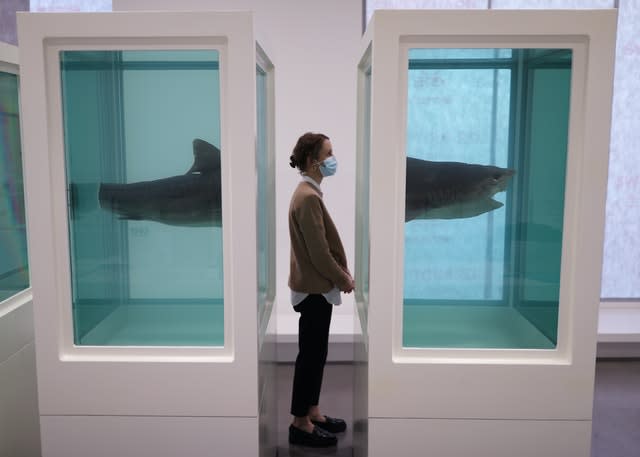 damien hirst ICA Exhibition