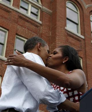 Obama’s romantic moments