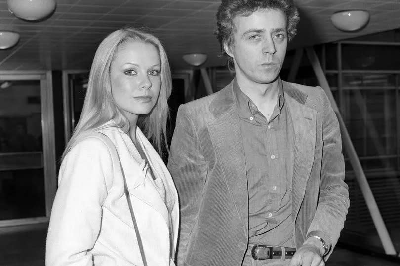 Actor Nicholas Ball with actress Pamela Stephenson (PA)