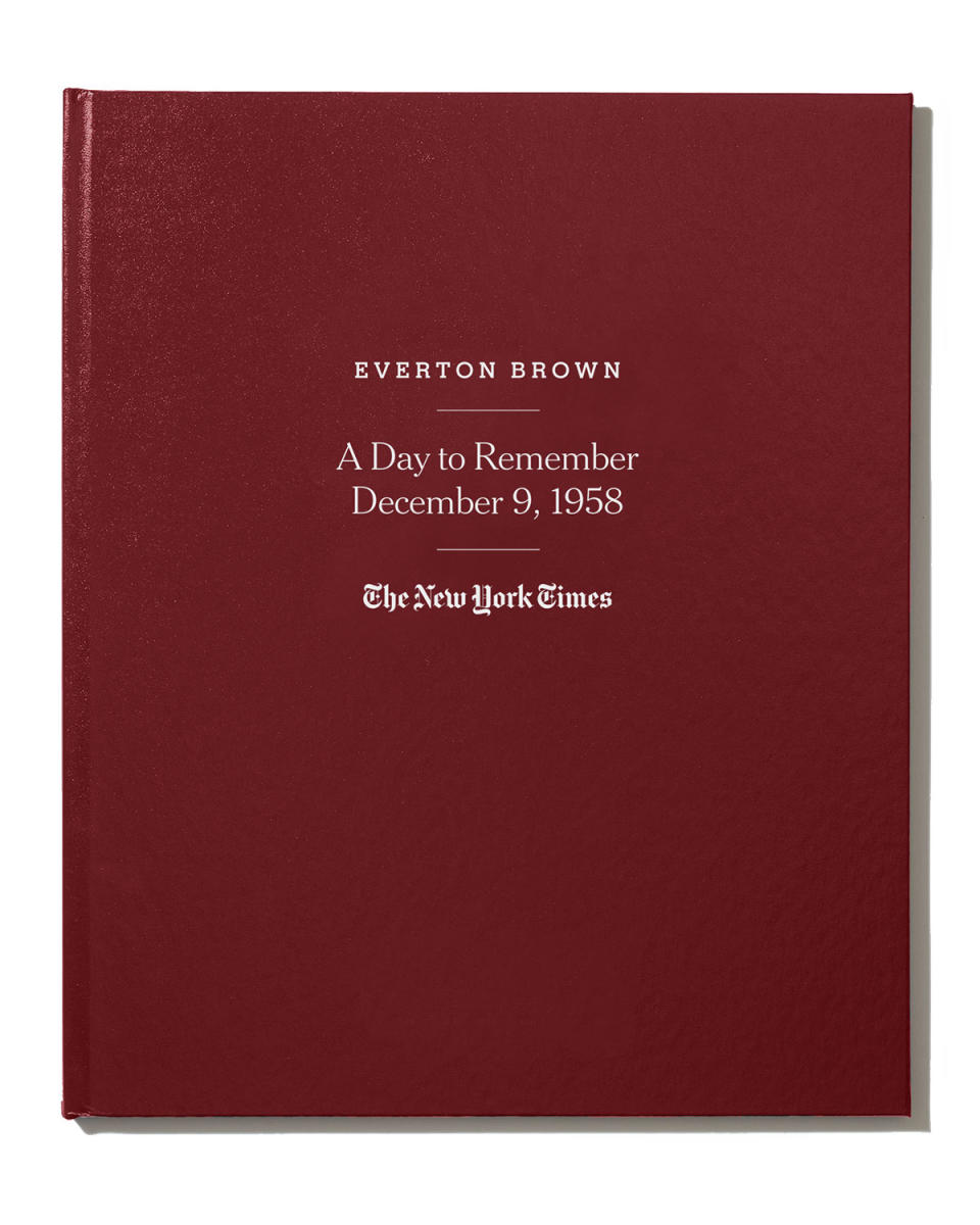 New York Times Special Day Book (Credit: Neiman Marcus)