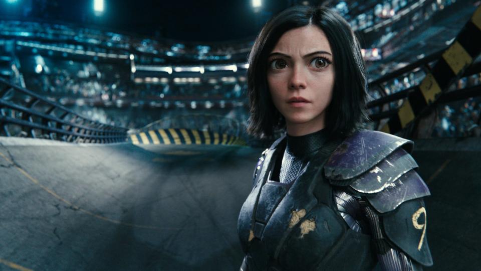 alita battle angel rosa