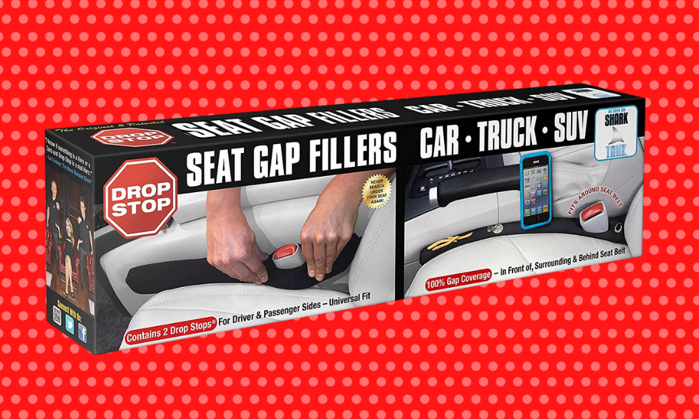 Drop Stop seat gap filler.