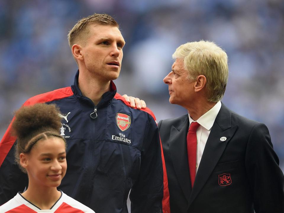 Per Mertesacker believes Arsene Wenger's faith in him proves he is capable of making the right decisions: Getty