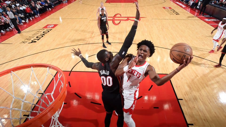 The Rockets seem to have recruited their playmaker of the future with Amen. - Logan Riely/NBAE/Getty Images