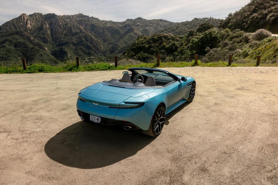 2024 aston martin db12 volante