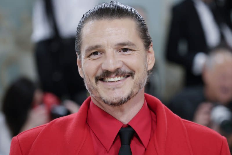 Pedro Pascal arrives on the red carpet for The Met Gala at The Metropolitan Museum of Art celebrating the opening of Karl Lagerfeld: A Line of Beauty in New York City on May 1. File Photo by John Angelillo/UPI