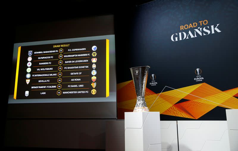 Europa League - Round of 16 draw