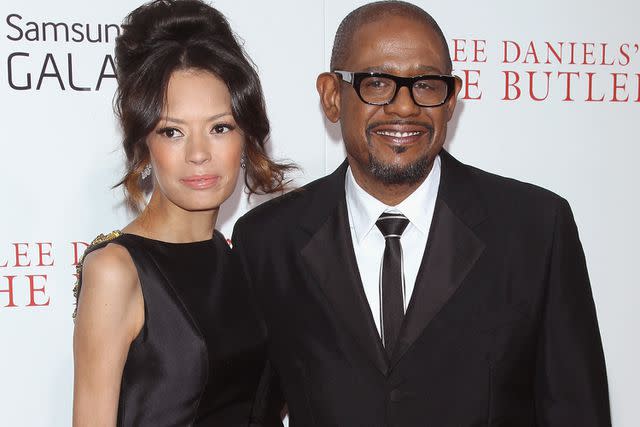 <p> Jim Spellman/WireImage</p> Keisha Nash and Forest Whitaker in 2013