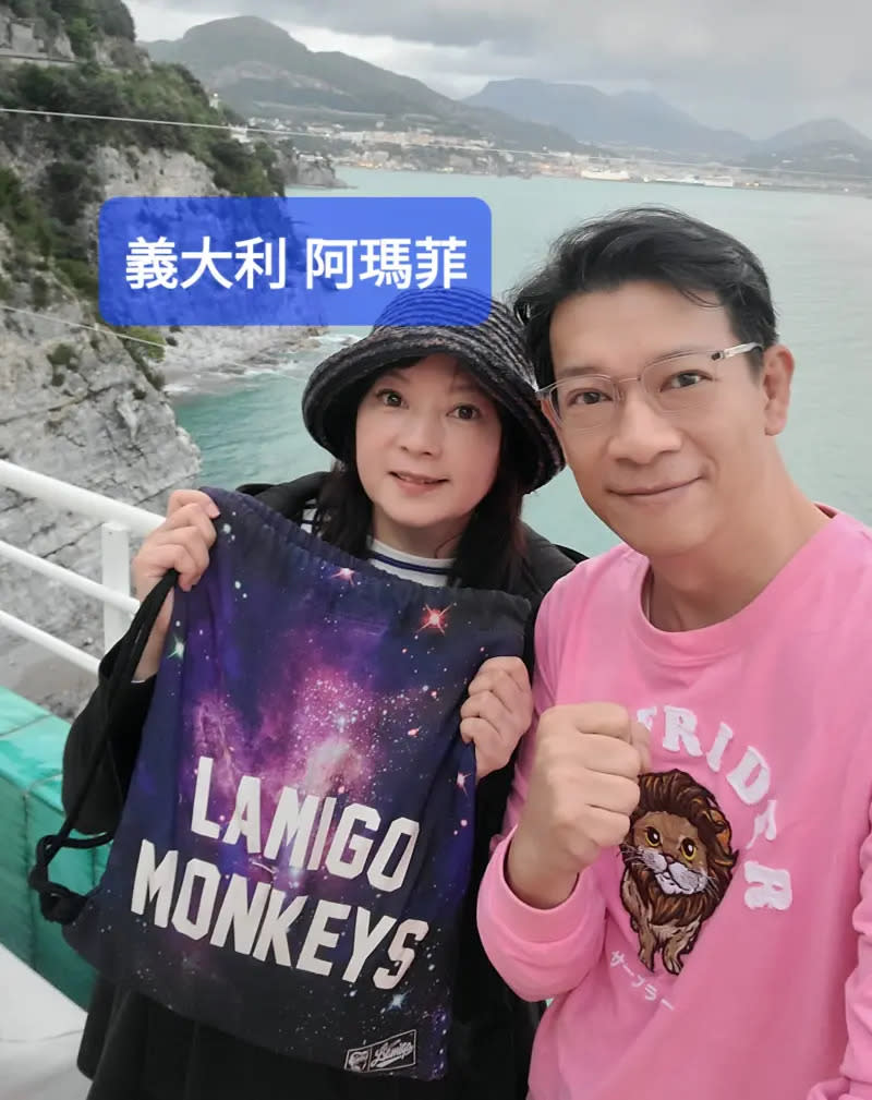 ▲徐展元目前與愛妻谷懷萱在義大利浪漫旅遊中，卻也十分關注著台灣大賽。（圖／徐展元FB）