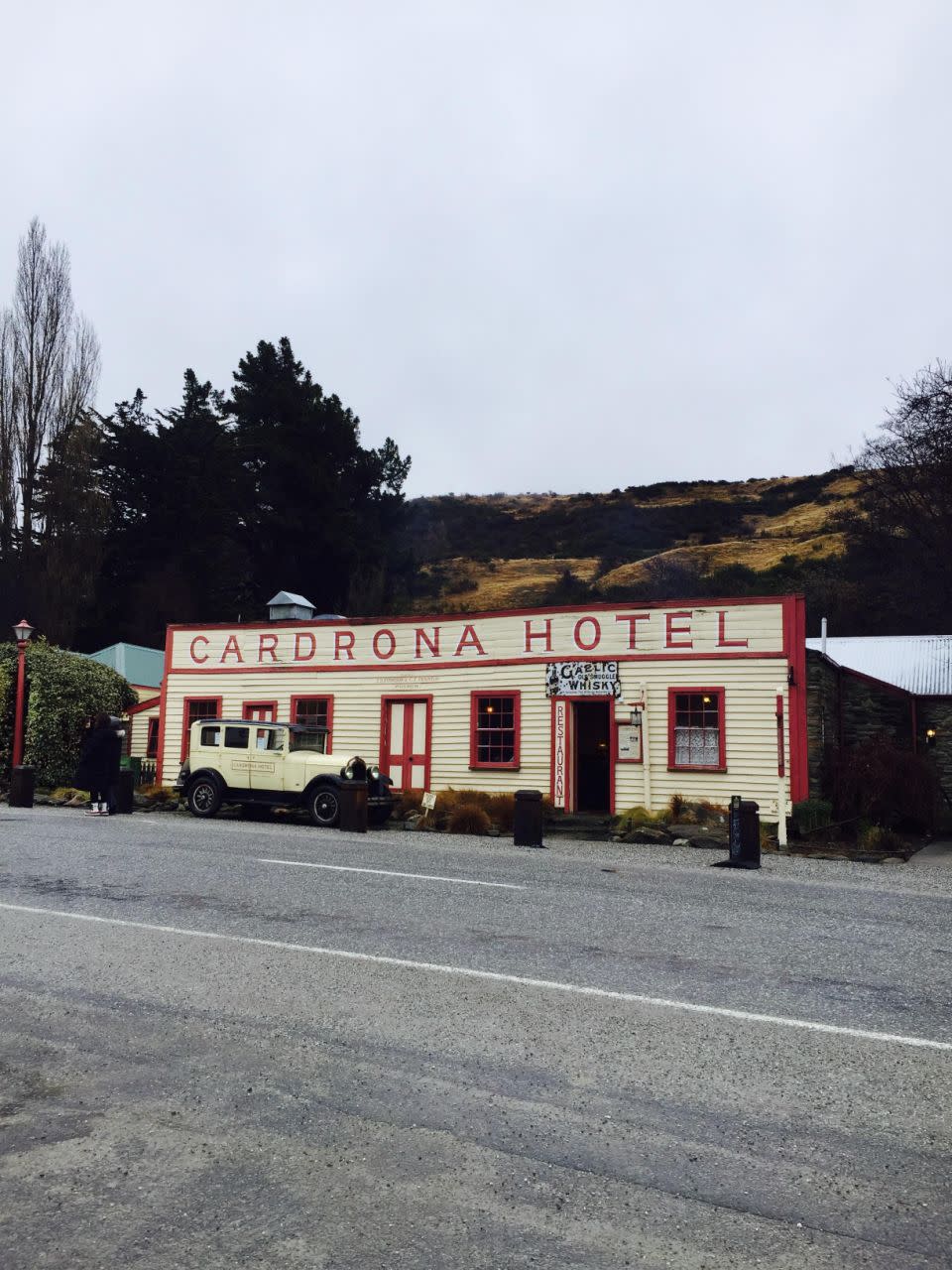 Stop at the Cardrona Hotel if you&#39;re looking for an epic pub feed between Wanaka and Queenstown. Photo: Be