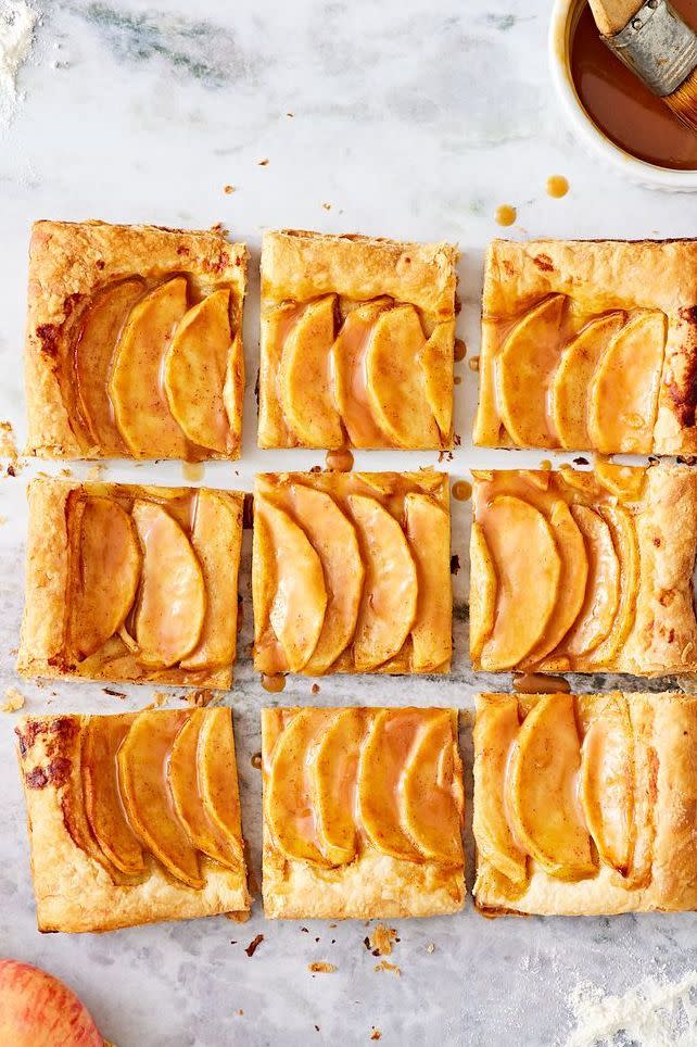 caramel apple tart