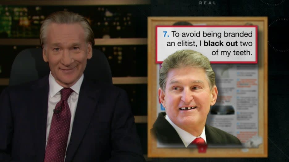 Bill Maher Joe Manchin