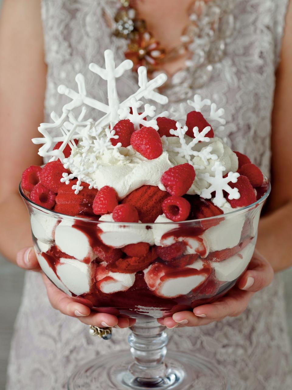 Red Velvet-Raspberry Tiramisu Trifle