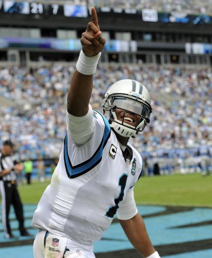 Welcome back, Cam (AP Photo/Mike McCarn)