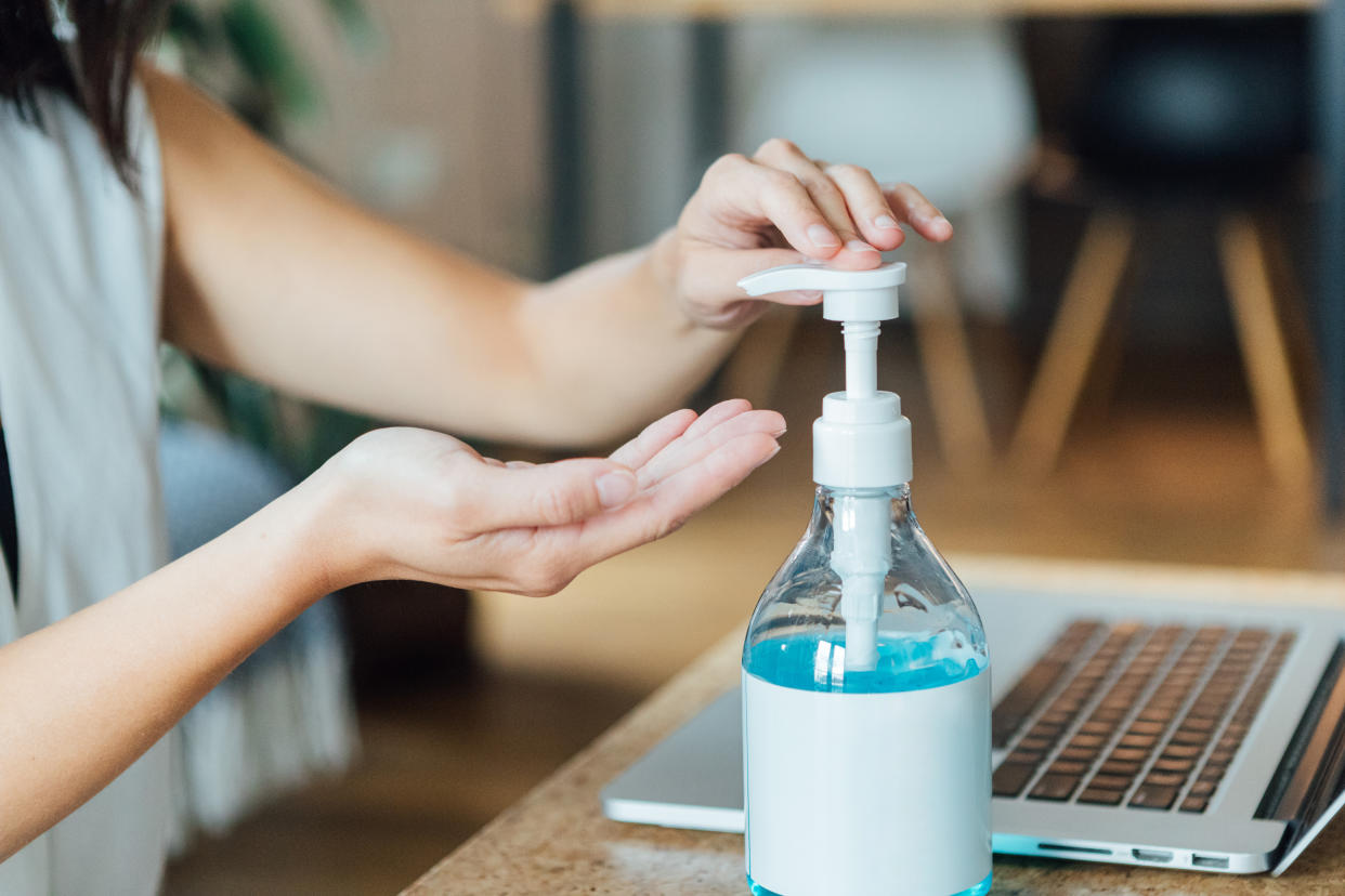 A new report details 15 individuals who experienced methanol poisoning after consuming hand-sanitizer, four of whom died. Experts explain why the practice can be deadly. (Photo: Getty Images)