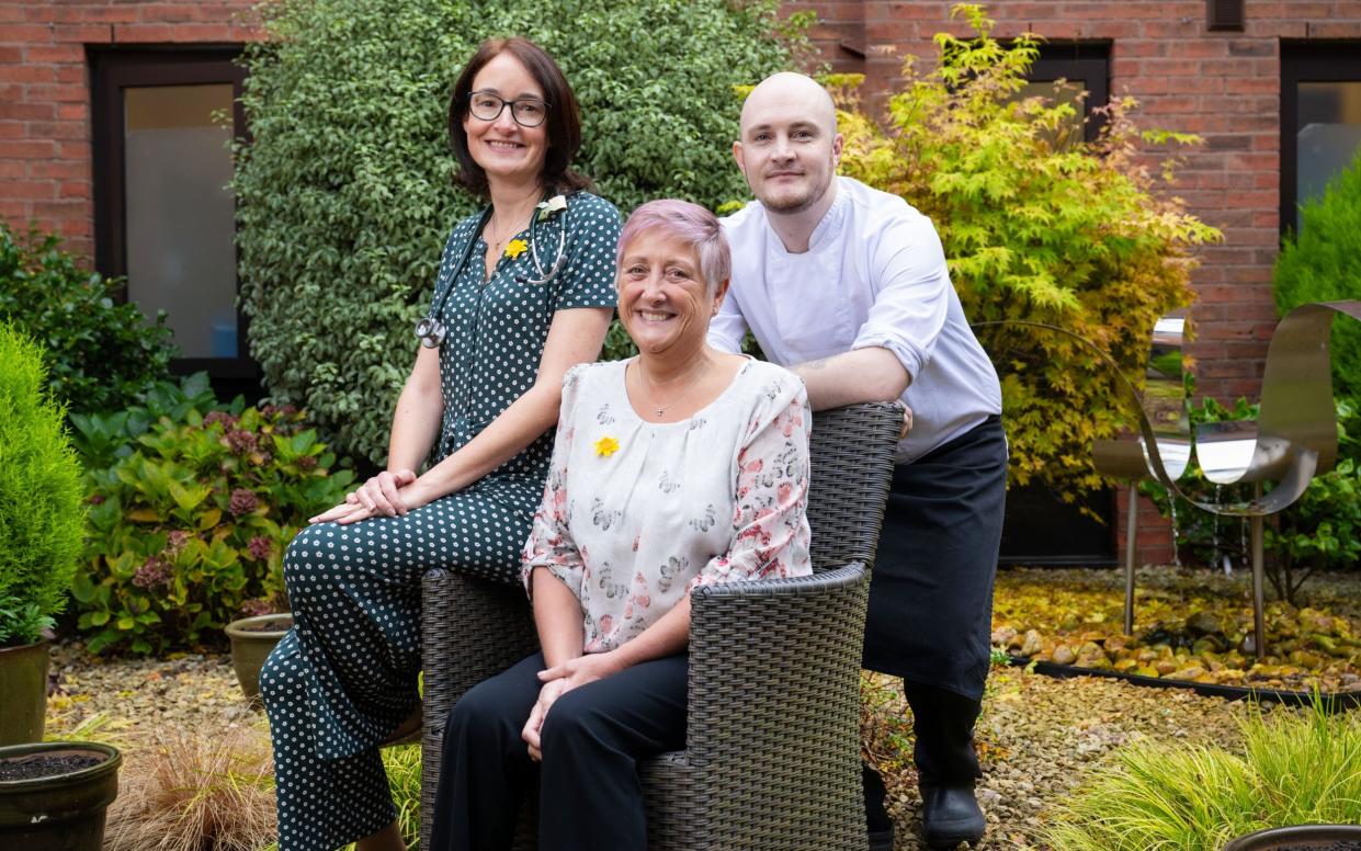 Staff at Marie Curie hospice Liverpool