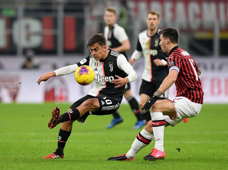 Coppa Italia Semi Final First Leg - AC Milan v Juventus