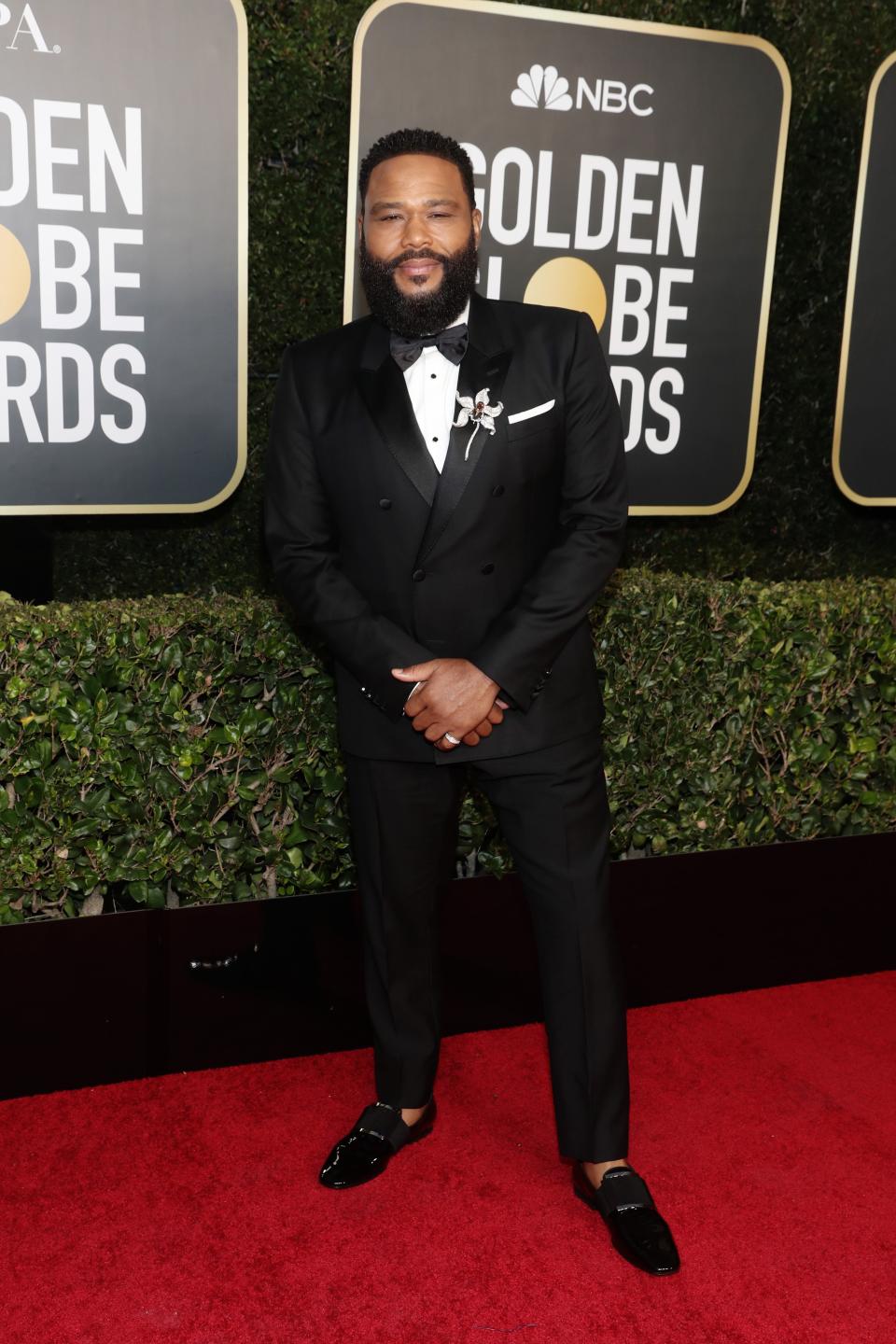 Anthony Anderson in Chopard jewelry