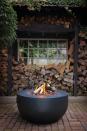<p> If you want to keep your fire pit outside all year round &#x2013; let&#x2019;s face it, it&#x2019;s easier than having to store it &#x2013; then choose a design that&#x2019;s made from a tough material, like composite.&#xA0; </p> <p> Another consideration is how much heat you want it to put out, gas is a good option and with the Bowl Cocoon Gas Fire Pit from Cuckooland, you can adjust the flame height. This model also comes with a griddle plate so you can cook s&#x2019;mores in the evening light too. </p>