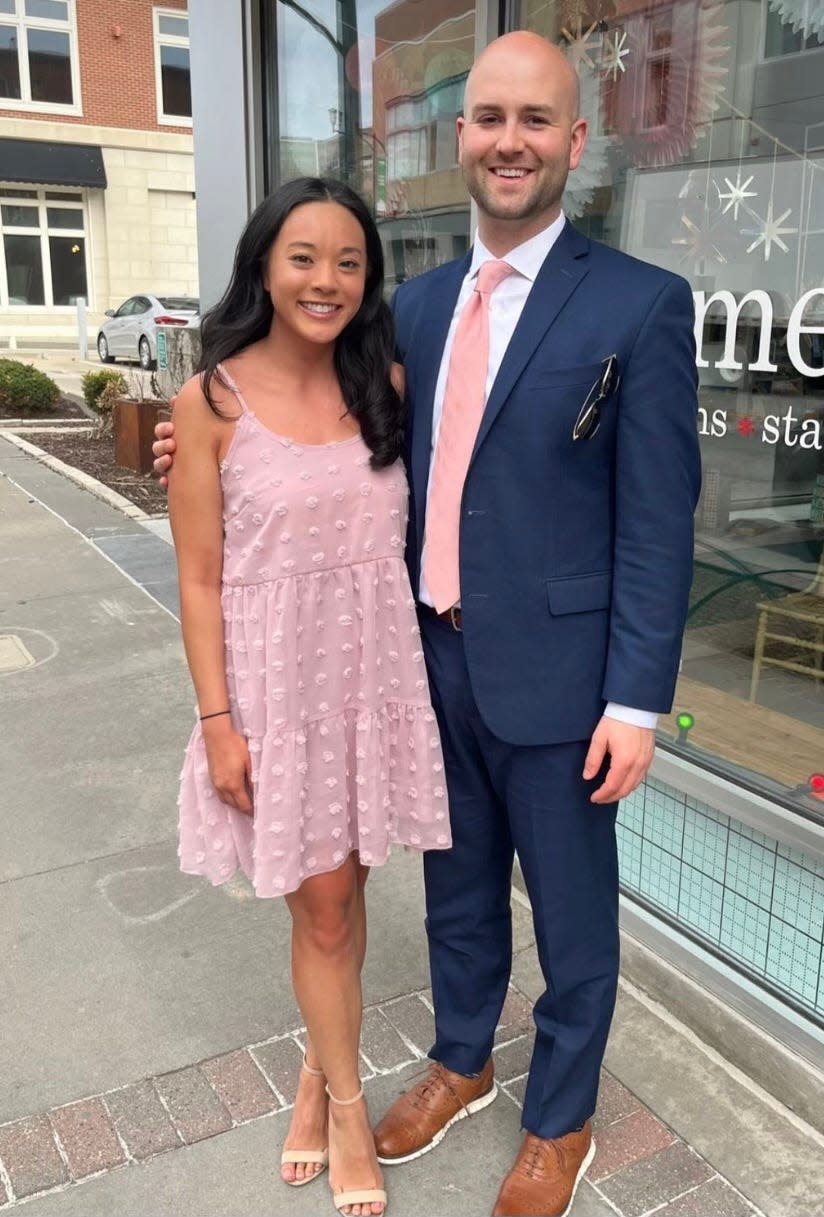 Jasmine Vong, the daughter of Tai Dam refugees, and former Gov. Robert Ray's grandson Jeffrey Newland will wed in an August ceremony at the Greater Des Moines Botanical Garden.