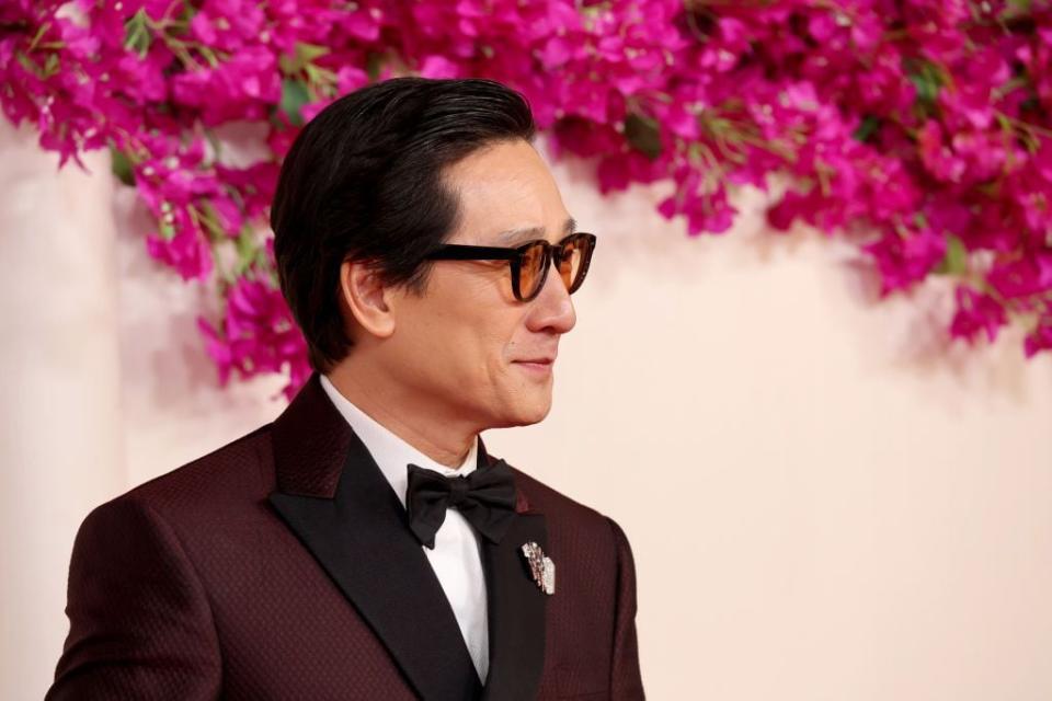 Ke Huy Quan arrives at the 96th Academy Awards.