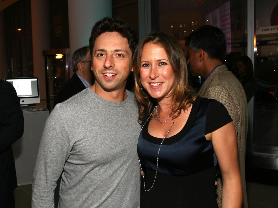 Sergey Brin Anne Wojcicki