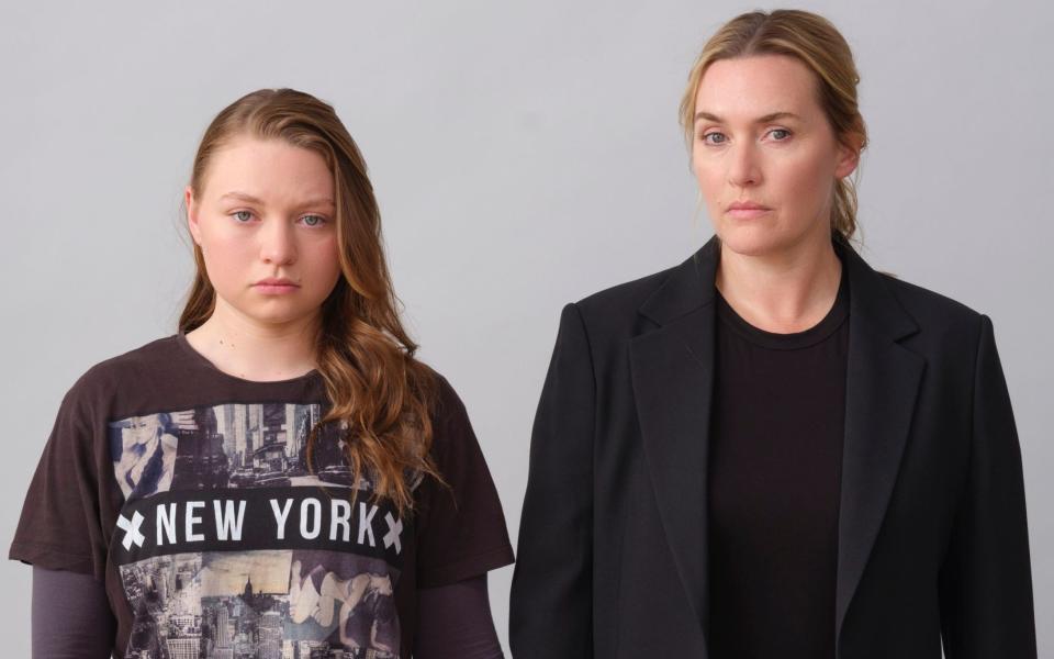 'It's horrifying what children can access online': Kate Winslet stars with her real-life daughter Mia Threapleton in 'I Am Ruth' - Joss Barratt, Channel 4