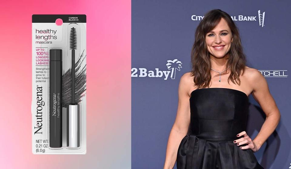 Jennifer Garner swears by this $15 drugstore mascara by Neutrogena. (Photo: Amazon/Getty Images)