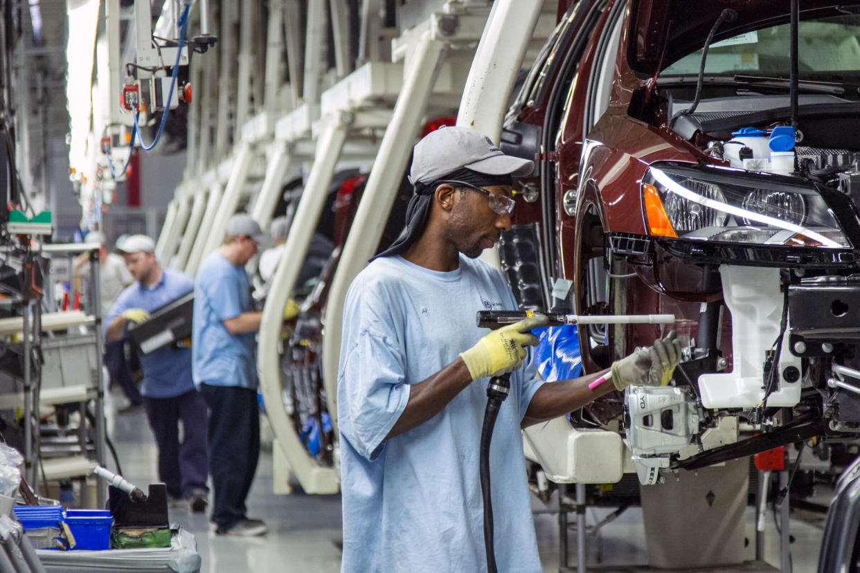 The election at Volkswagen's Chattanooga facility this week is the UAW's second attempt to unionize the plant. (Photo: ASSOCIATED PRESS)