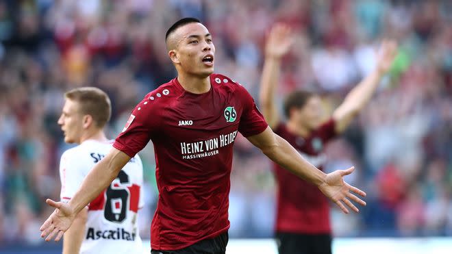U.S. striker Bobby Wood picked a good time to score his first two Bundesliga goals for new club Hannover.