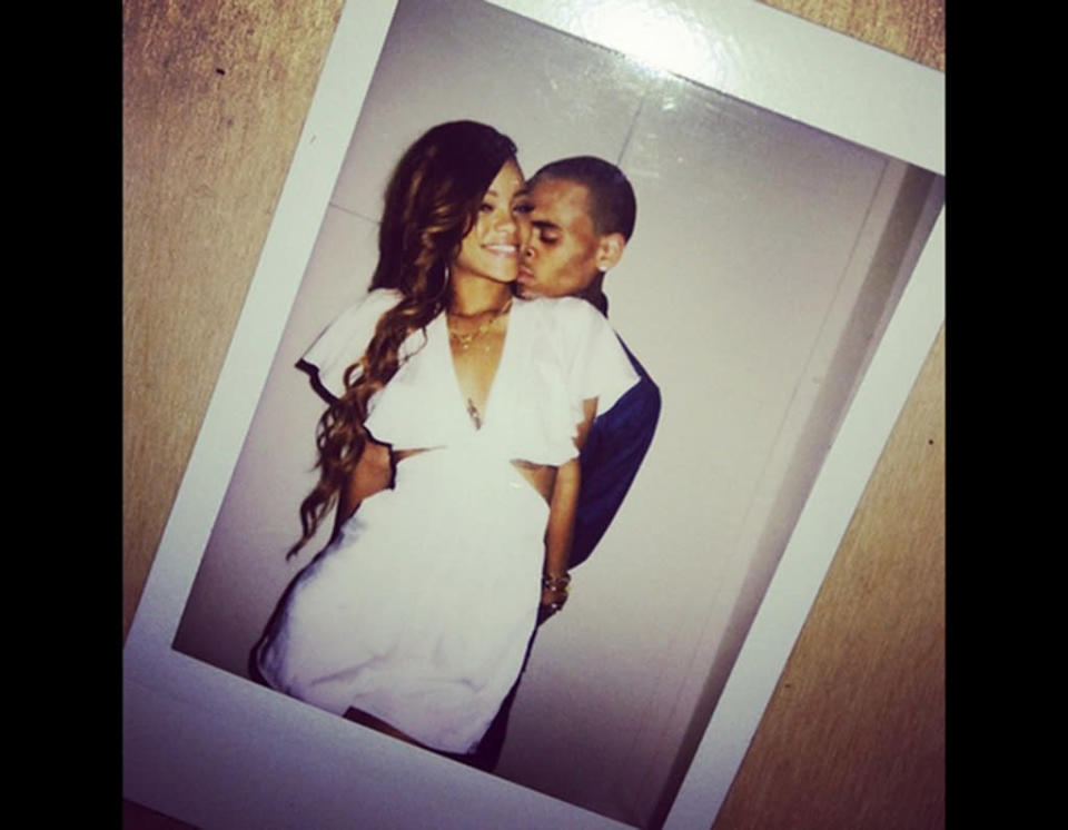 Rihanna and Chris Brown