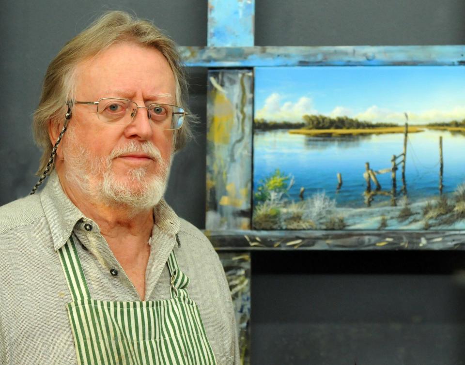 Artist Roger Leonard has his coastal paintings on display at The Gallery at Rio in Carrabelle through Dec. 30.