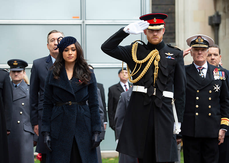 Meghan Markle y el príncipe Harry