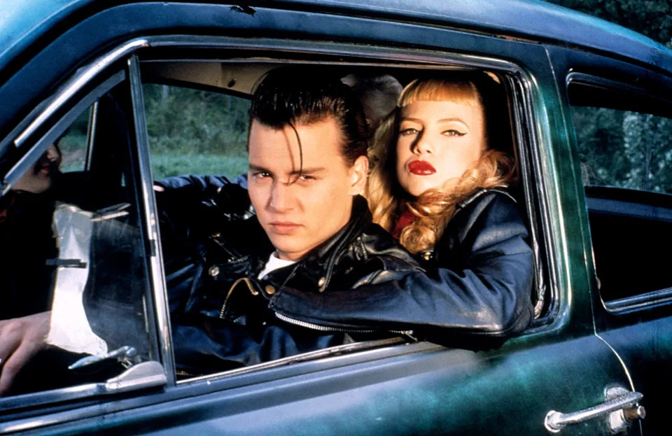 CRY-BABY, from left: Johnny Depp, Traci Lords, 1990. ©Universal Pictures/Courtesy Everett Collection