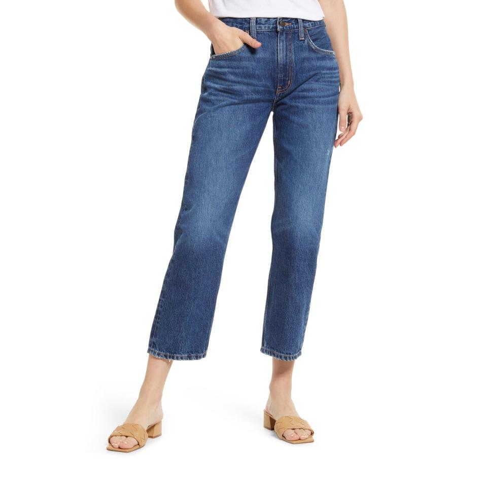 Rhea Ankle Straight Leg Jeans