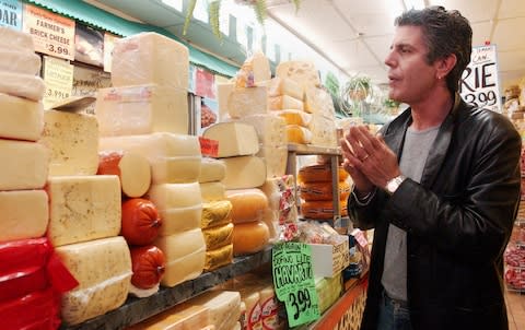 Food and travel were, for Bourdain, inexorably entwined - Credit: Heathcliff O'Malley