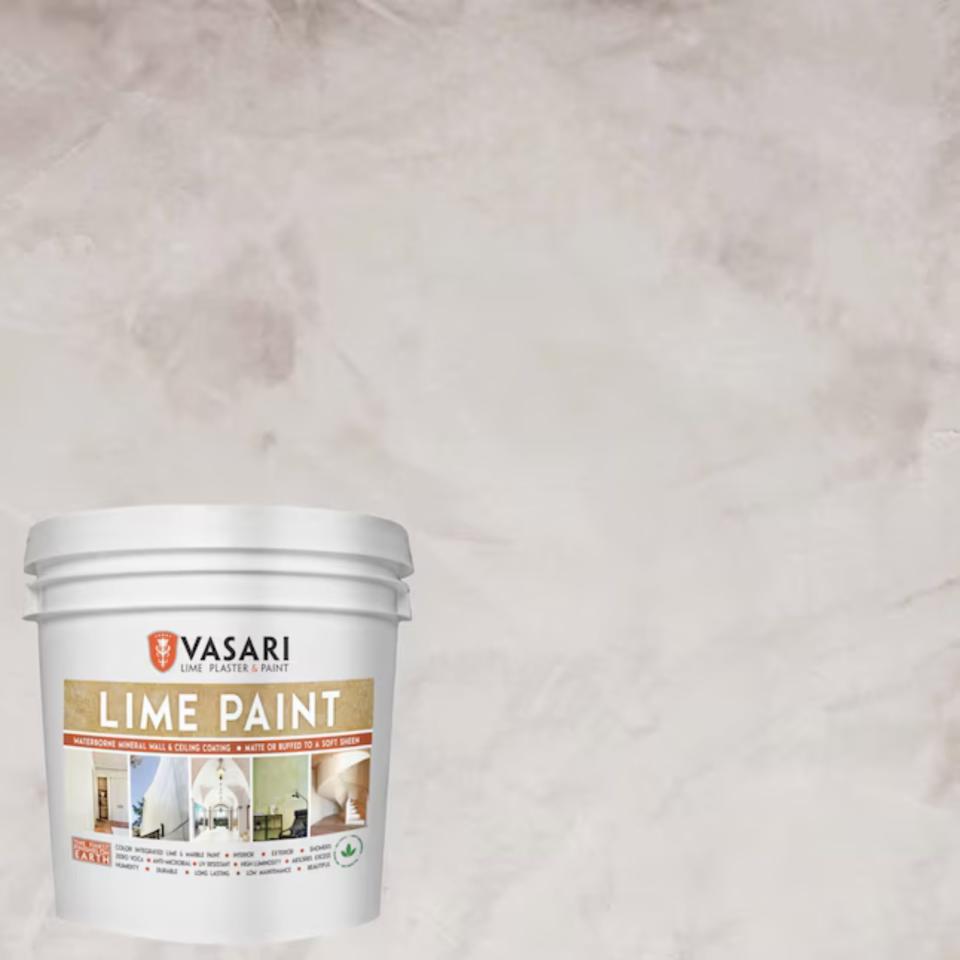 Vasari Flat Warm Slate Lime Interior Paint