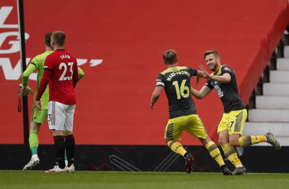 Southampton score at Old Trafford (Getty)