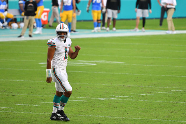 Will Dolphins' Tua Tagovailoa make surprise debut against 49ers?