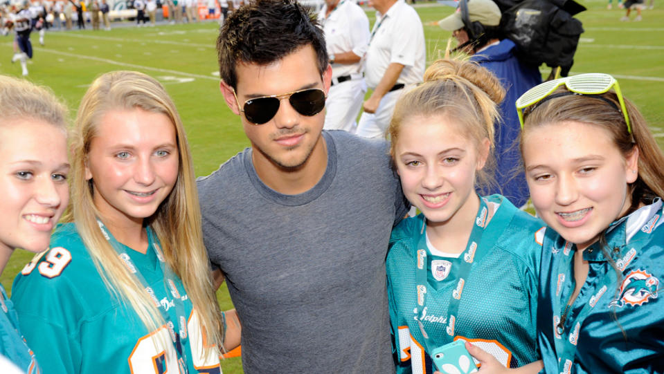 Taylor Lautner Monday Night Football