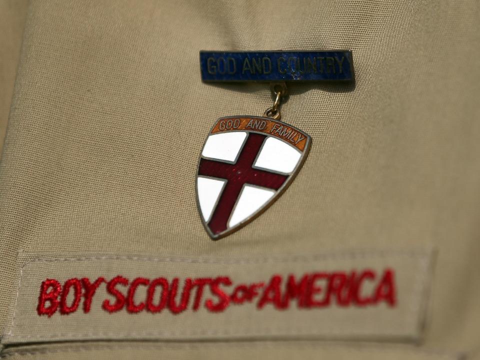 The Boy Scouts was first founded in 1910: Getty Images