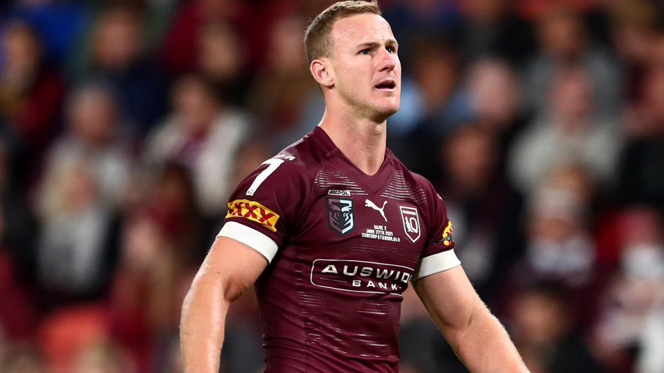 Manly coach Des Hasler is bakcing Daly Cherry-Evans to bounce back after two bruising State of Origin defeats. (Photo by Chris Hyde/Getty Images)