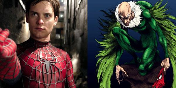 Se revela fotografía del Buitre en 'Spider-Man 4', la película cancelada de  Sam Raimi