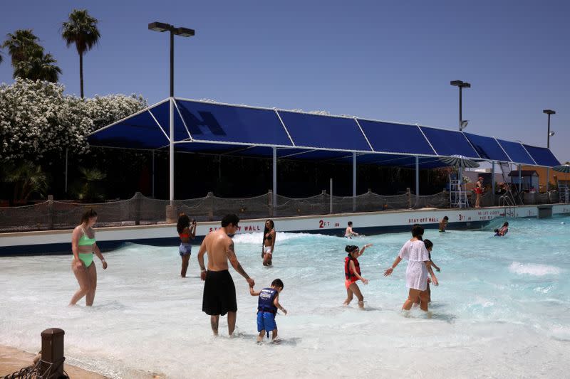 Golfland Sunsplash water park after COVID-19 restrictions eased in Mesa