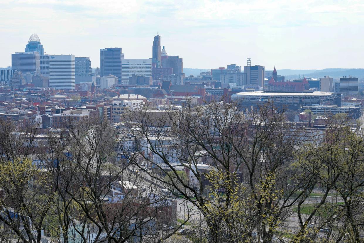 A view of downtown Cincinnati.