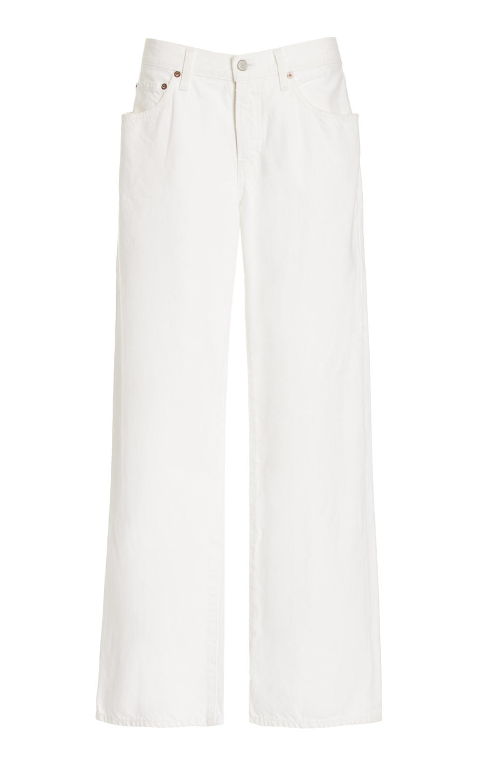 Fusion Rigid Low-Rise Wide-Leg Jeans