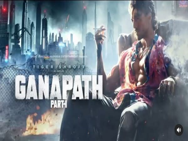 'Ganapath' poster (Image source: Twitter)