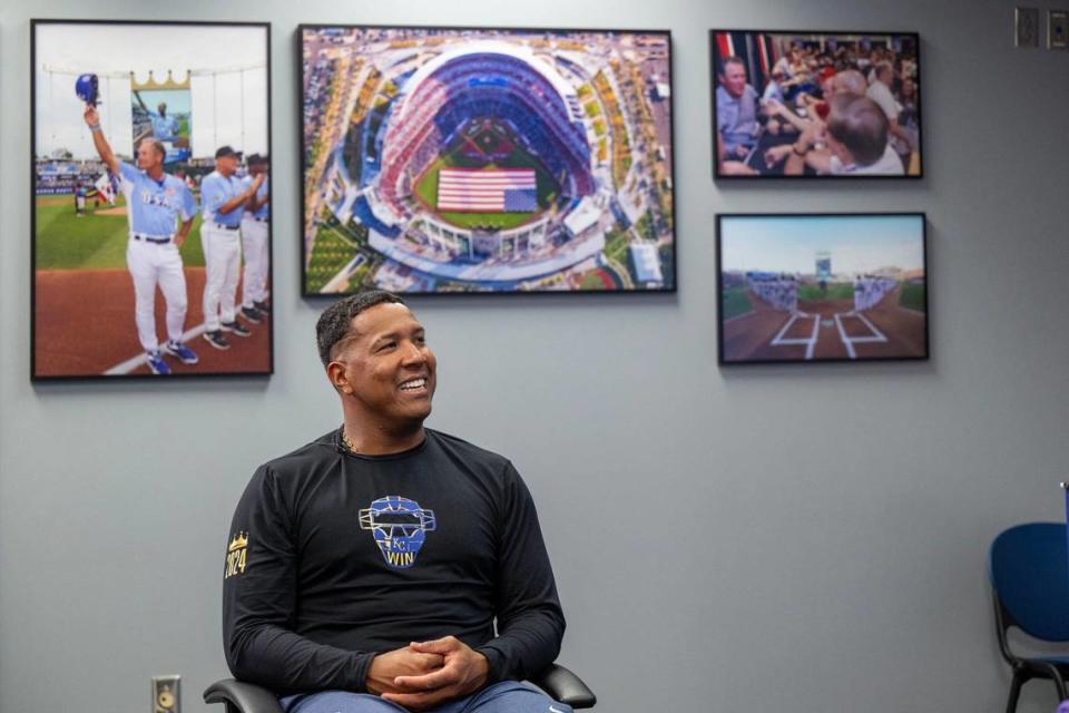 In an interview with The Star, Royals icon Salvador Perez ponders a question about why he loves Kansas City … a place he’s come to call home.